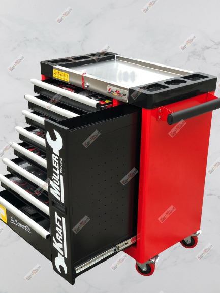 Kraftmuller 7 Drawer Workshop Cart with Quality Tools - Wholesale -  Belgium, New - The wholesale platform